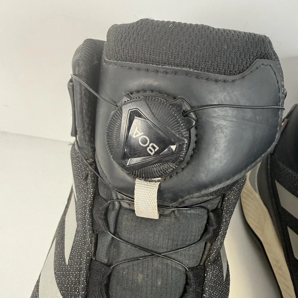 Adidas Shoes Mens 7 Black Terrex Winter Mid Boa Hiking Boots Outdoor Primaloft